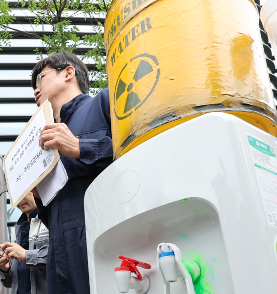 担忧日本福岛排放核污染水，韩国人囤积海盐